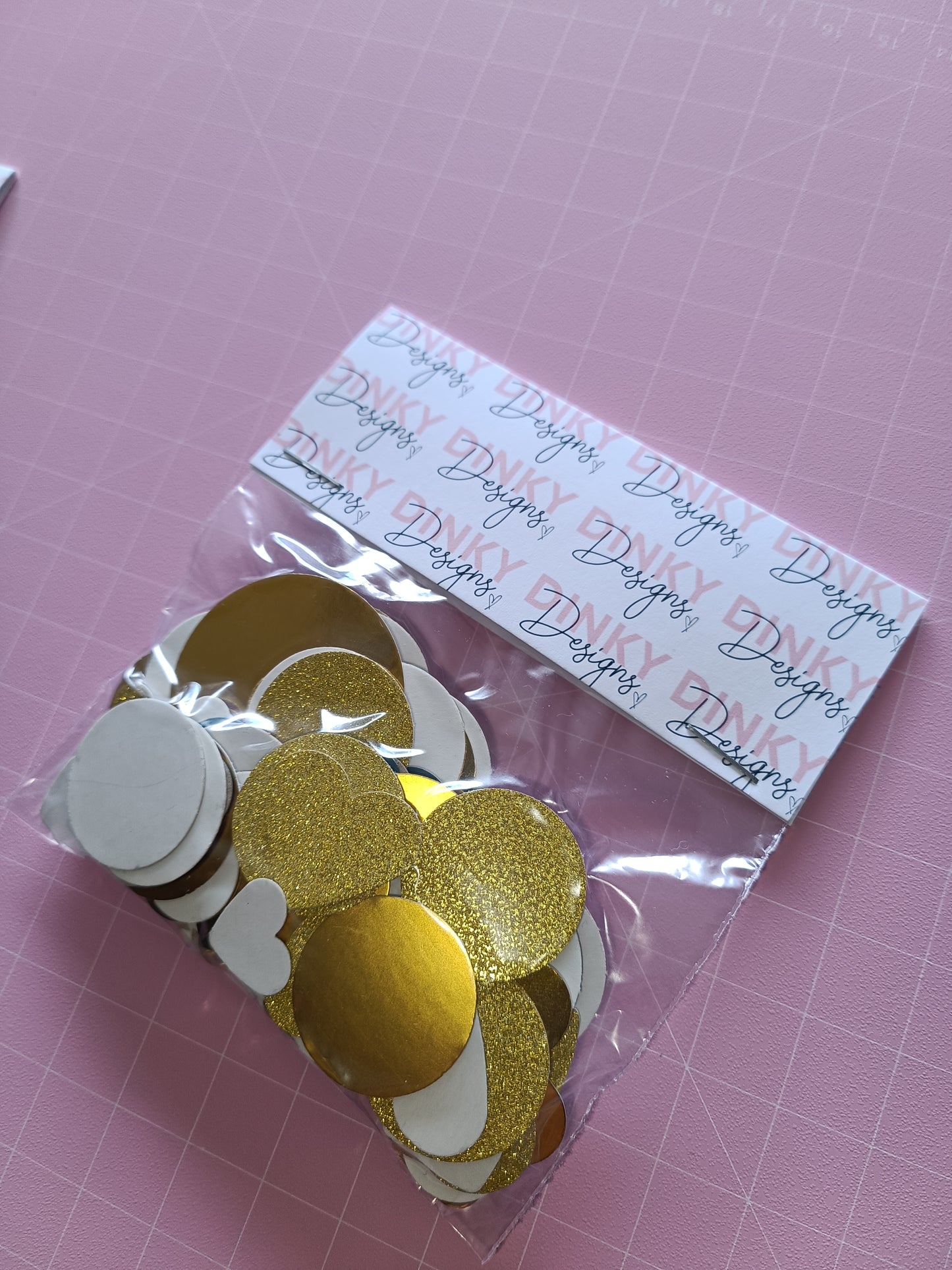 SALE ITEM | Green Gold Confetti