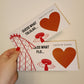 Surprise Ticket Print | Personalised Red Theme Park Ticket Pass Voucher Membership | Scratch Reveal | Gift Idea