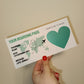 Green Surprise Ticket Print | Personalised Boarding Pass Ticket | Holiday Destination Scratch Reveal | Gift Idea