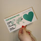Green Surprise Ticket Print | Personalised Boarding Pass Ticket | Holiday Destination Scratch Reveal | Gift Idea