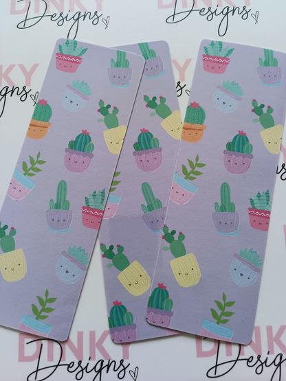 SALE | Purple Cactus Bookmark