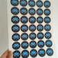 SALE | 35 x Gaming Birthday Party Stickers | Thanks For Coming To Theo's Birthday Party
