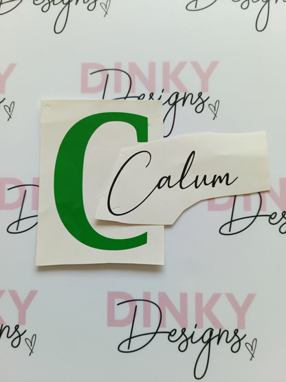 SALE | Calum Sticker | Vinyl Sticker | Mug Label | Notebook Label