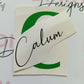 SALE | Calum Sticker | Vinyl Sticker | Mug Label | Notebook Label