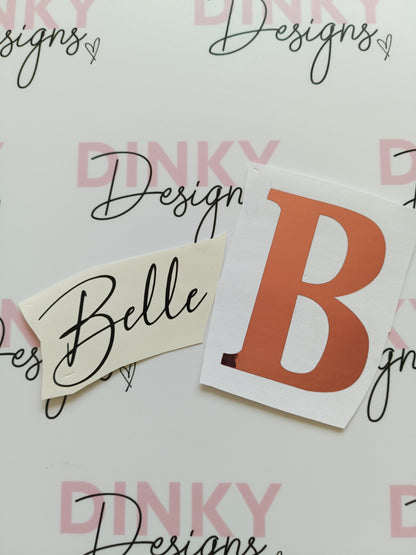 SALE | Belle Sticker | Vinyl Sticker | Mug Label | Notebook Label