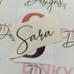 SALE | Sara Sticker | Vinyl Sticker | Mug Label | Notebook Sticker