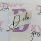 SALE | Debi Sticker | Vinyl Sticker | Mug Label | Notebook Sticker
