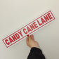 SALE ITEM | Christmas Sign | Candy Cane Lane