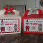 Christmas Party Box | Treat Box | Elf Christmas Design | Christmas Eve Box | Party Bags