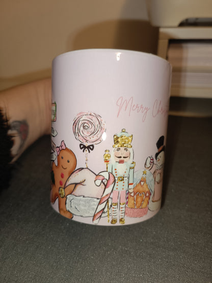 SALE - Pink Christmas Mug | Merry Christmas Mug | Gift Idea