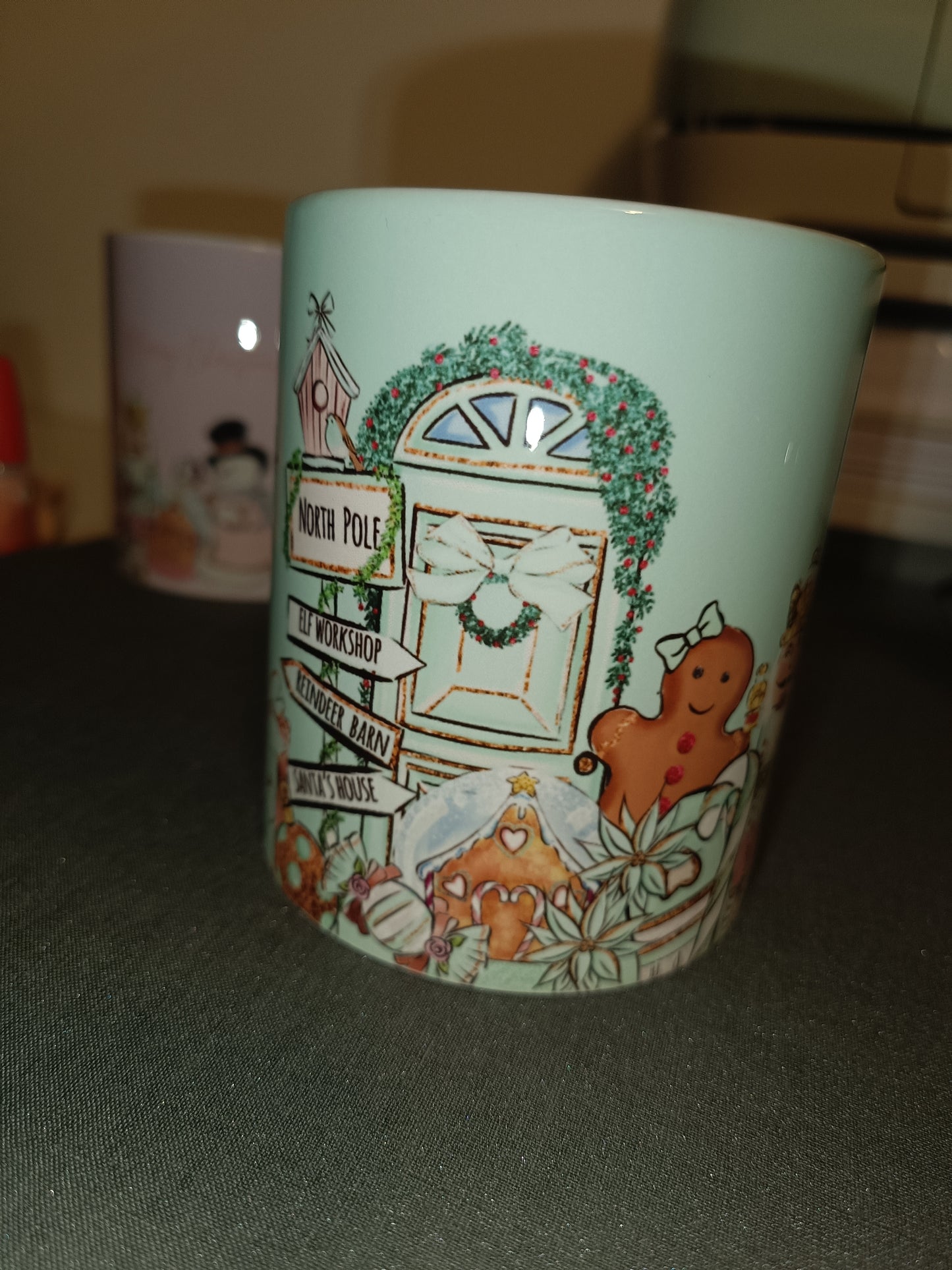 SALE - Mint Green Christmas Mug | Merry Christmas Mug | Gift Idea