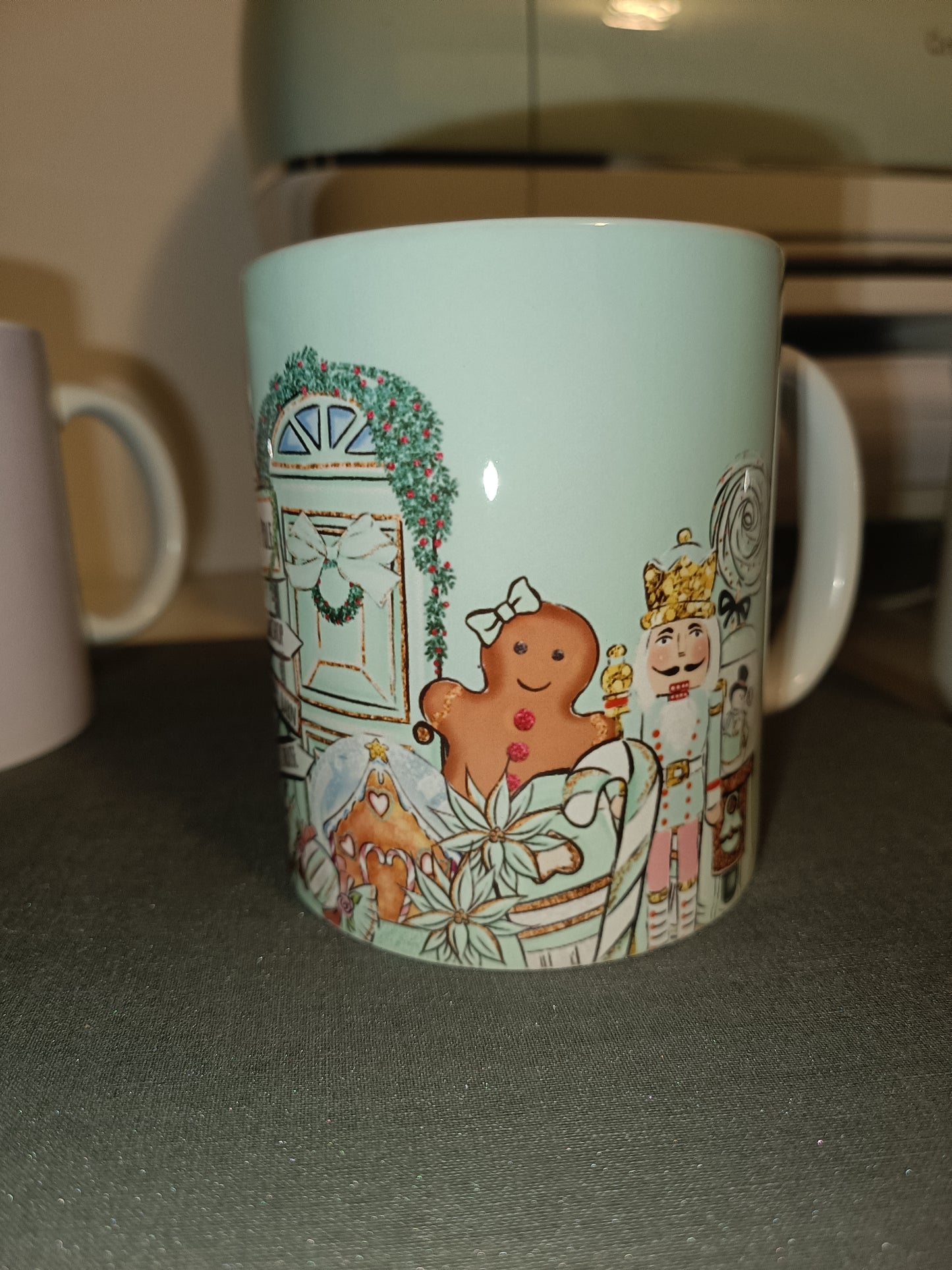 SALE - Mint Green Christmas Mug | Merry Christmas Mug | Gift Idea