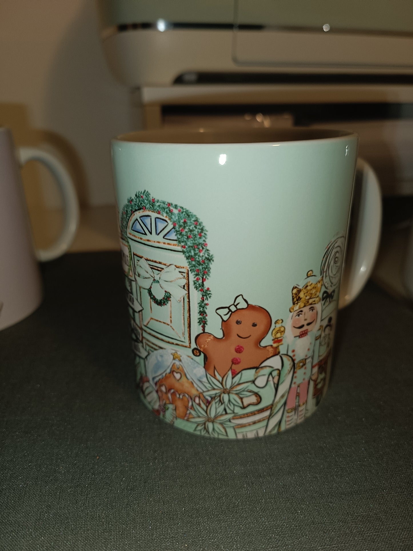 SALE - Mint Green Christmas Mug | Merry Christmas Mug | Gift Idea