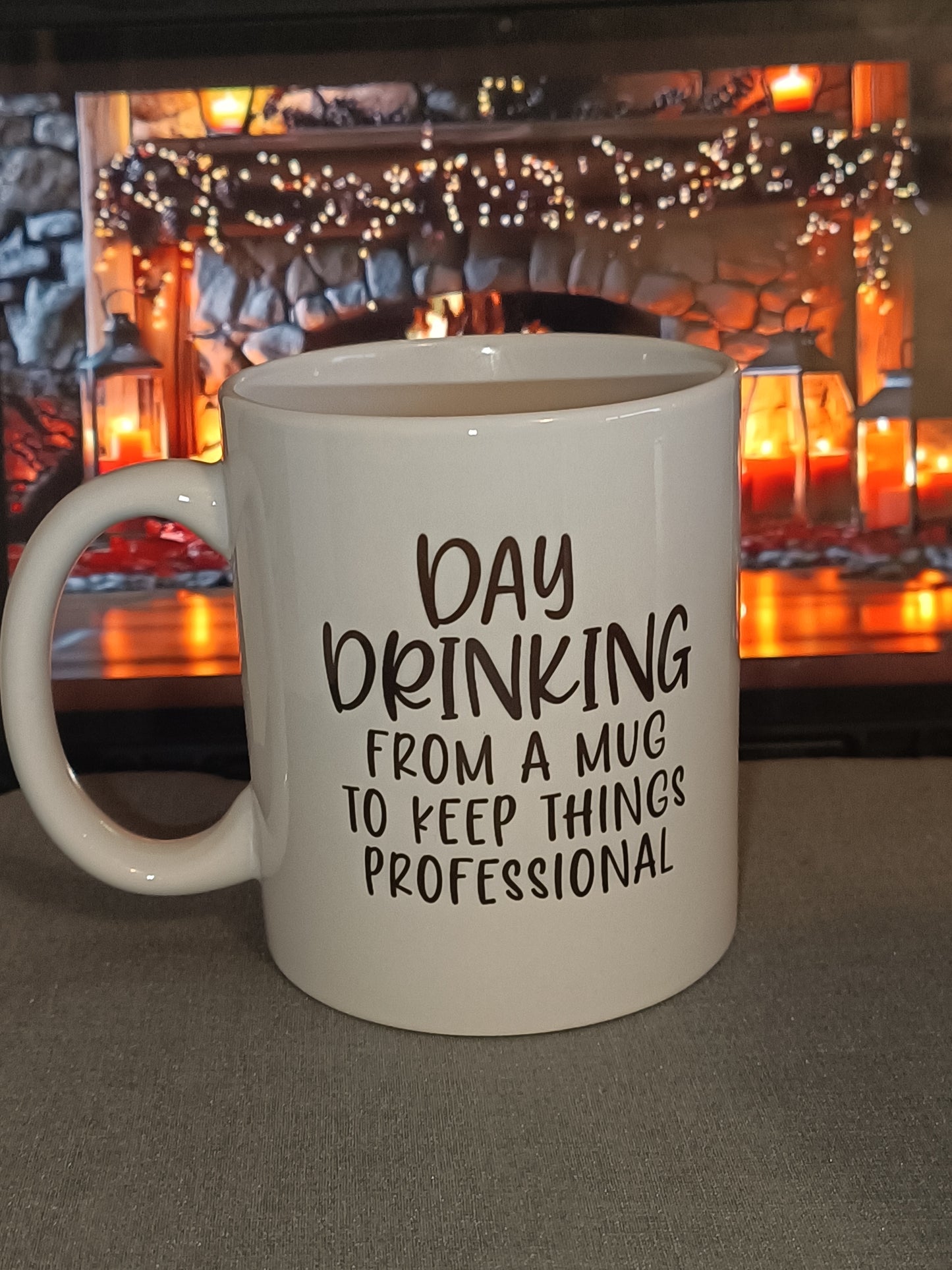 Funny Day Drinking Coffee Mug | Funny Coffee Quote Mug | Gift Idea