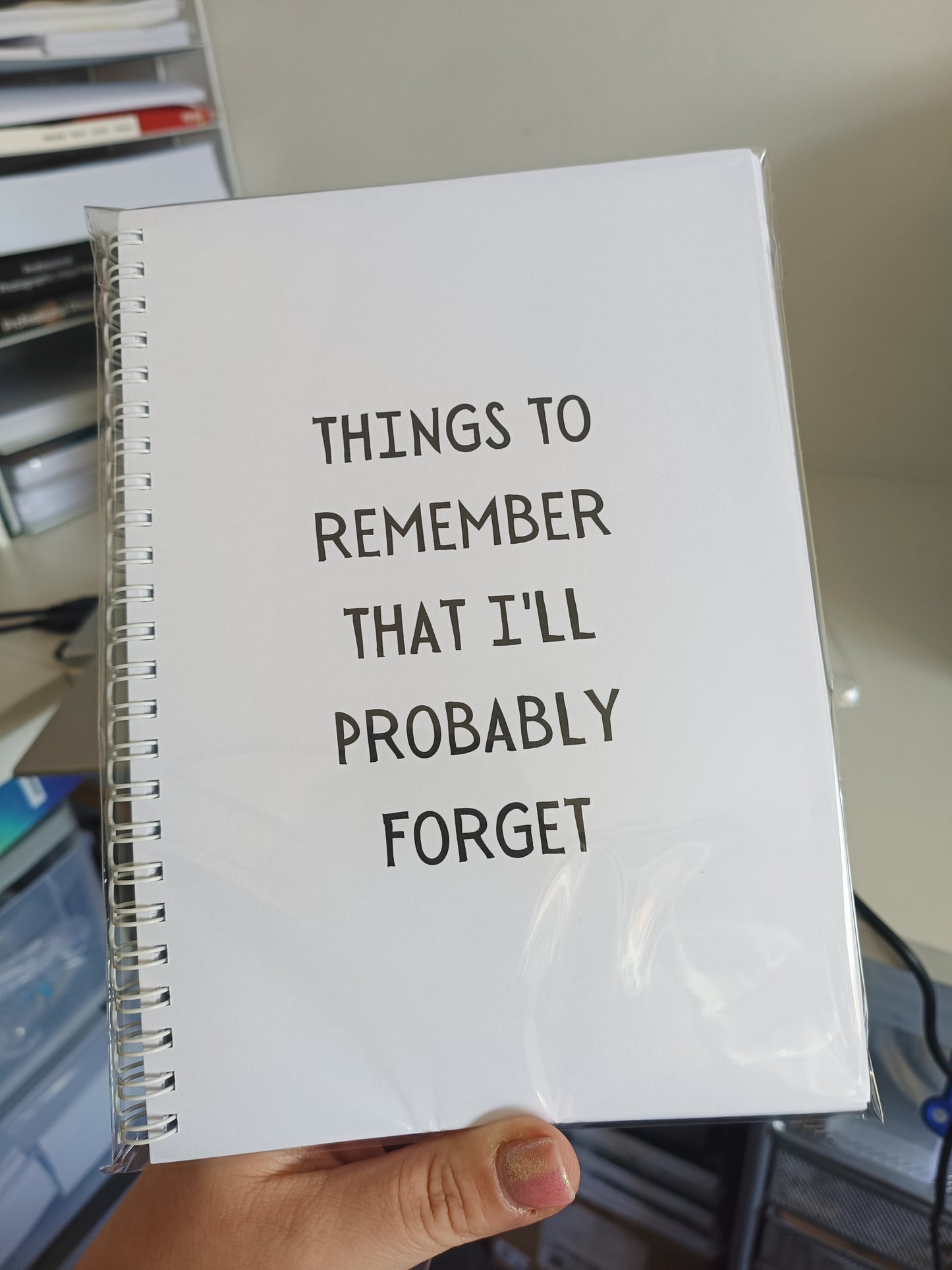 SALE ITEM | Things To Remember That I'll Probably Forget | Notebook