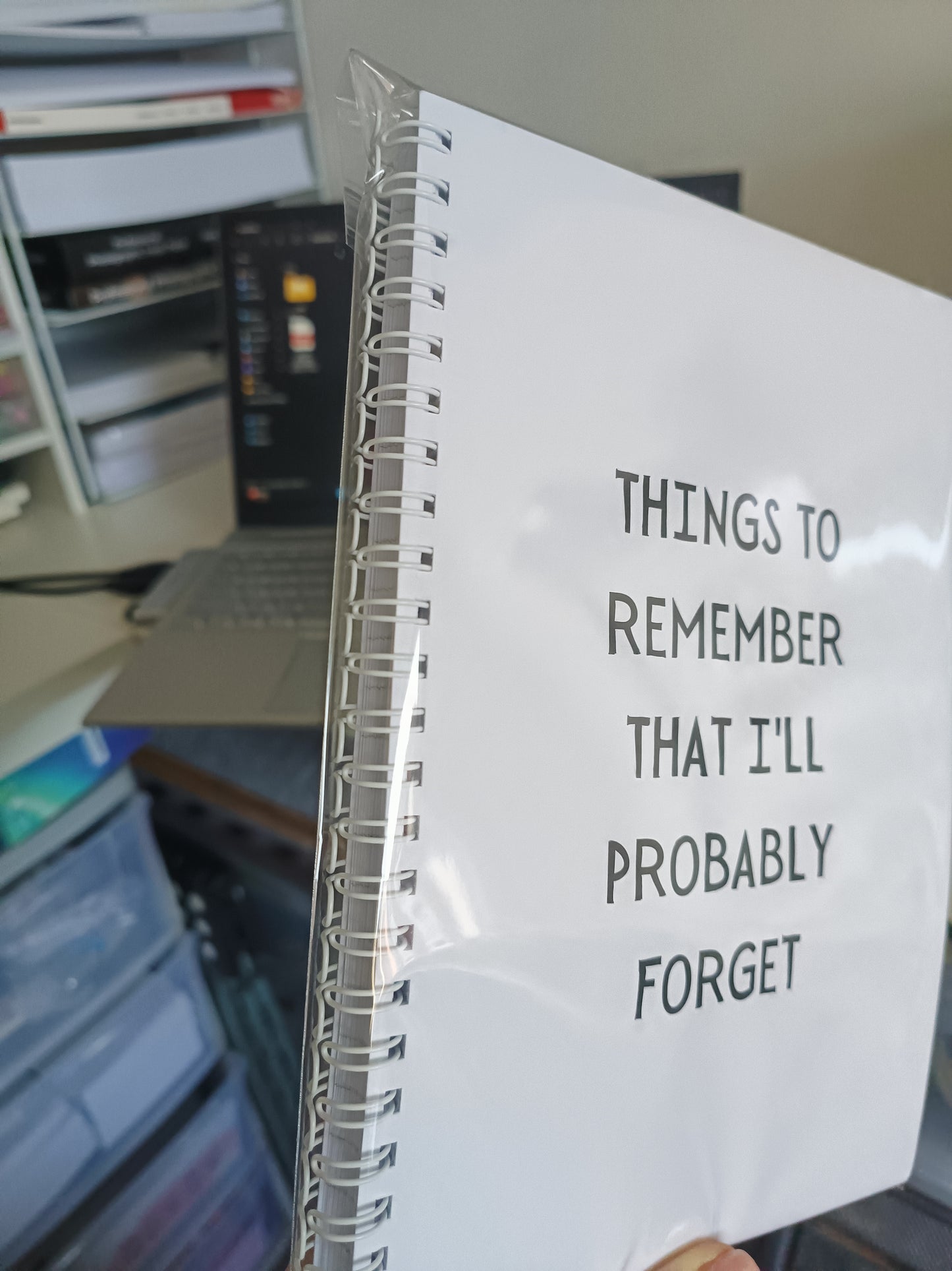 SALE ITEM | Things To Remember That I'll Probably Forget | Notebook