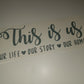 SALE | This Is Us Sticker | Vinyl Sticker | Wall Label