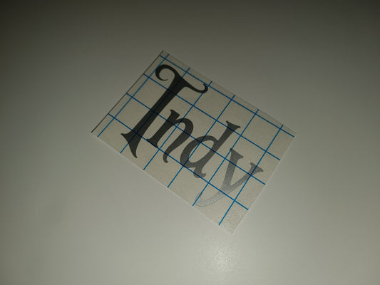 SALE | Indy Sticker | Vinyl Sticker | Box Label | Notebook Sticker | Water Bottle Label