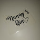SALE | Nanny's Gin Sticker | Vinyl Sticker | Gin Glass Label