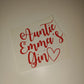 SALE | Auntie Emma's Gin Sticker | Vinyl Sticker | Gin Glass Label