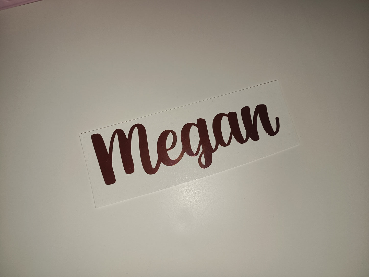 SALE | Megan Sticker | Vinyl Sticker | Box Label | Notebook Sticker
