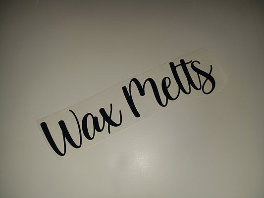 SALE | Wax Melts Sticker | Vinyl Sticker | Box Label