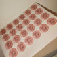24 x Blush Pink Stickers | Lisa's 50th | SALE ITEM