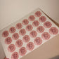 24 x Blush Pink Stickers | Ellie's 21st | SALE ITEM