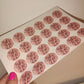 24 x Blush Pink Stickers | Beth's 21st | SALE ITEM