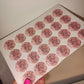 24 x Blush Pink Stickers | Pippa's 50th Birthday | SALE ITEM