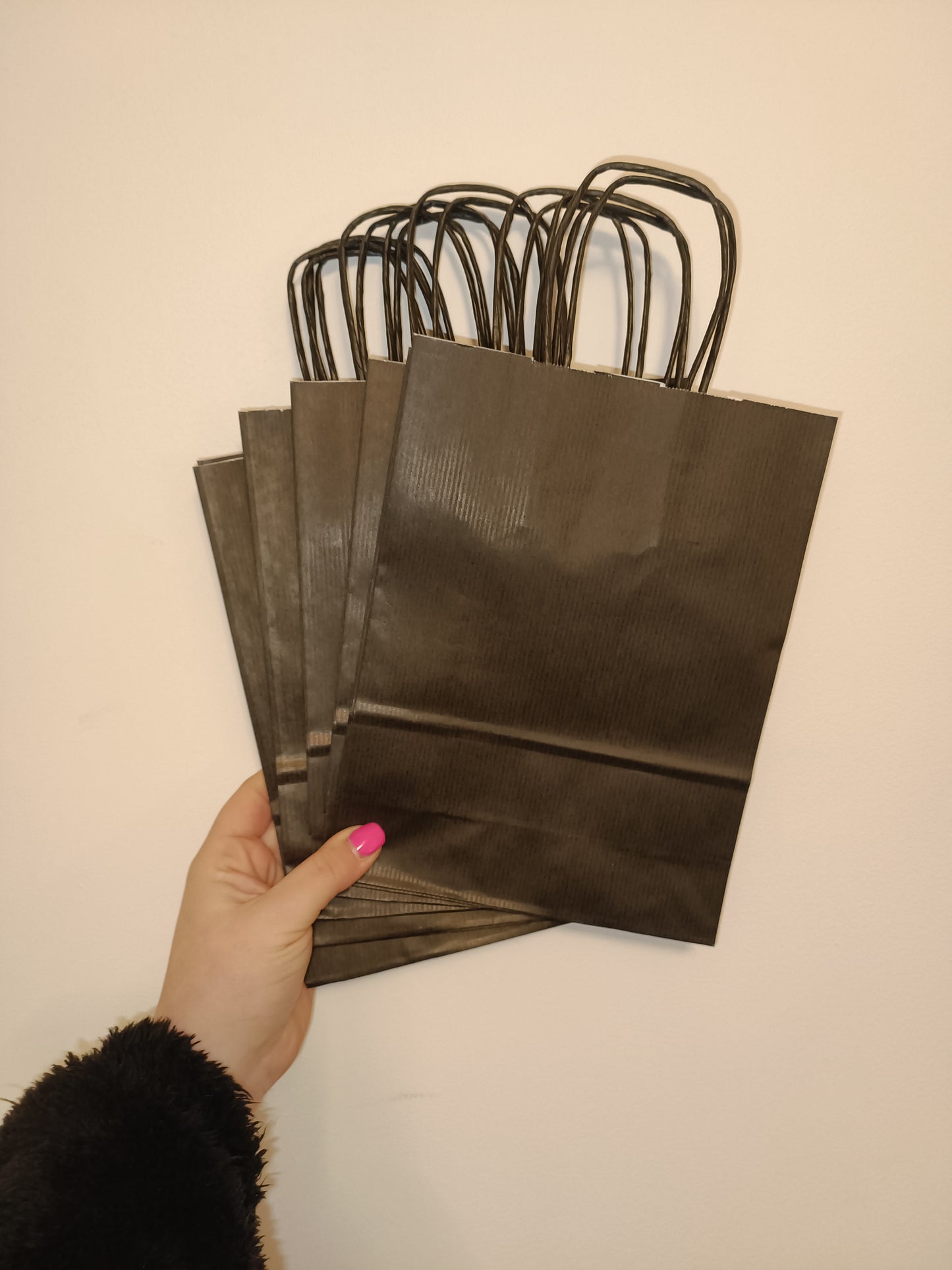 SALE ITEM | Black Party Bags | Party Favours