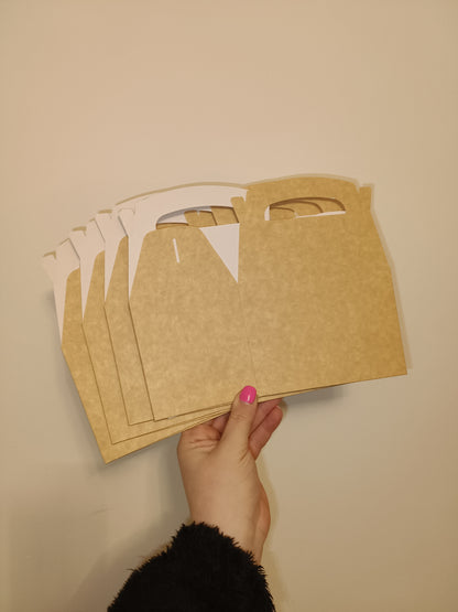 SALE ITEM | Light Kraft Brown Party Boxes | Party Favours