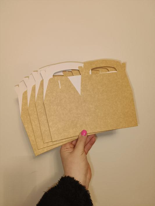 SALE ITEM | Light Kraft Brown Party Boxes | Party Favours