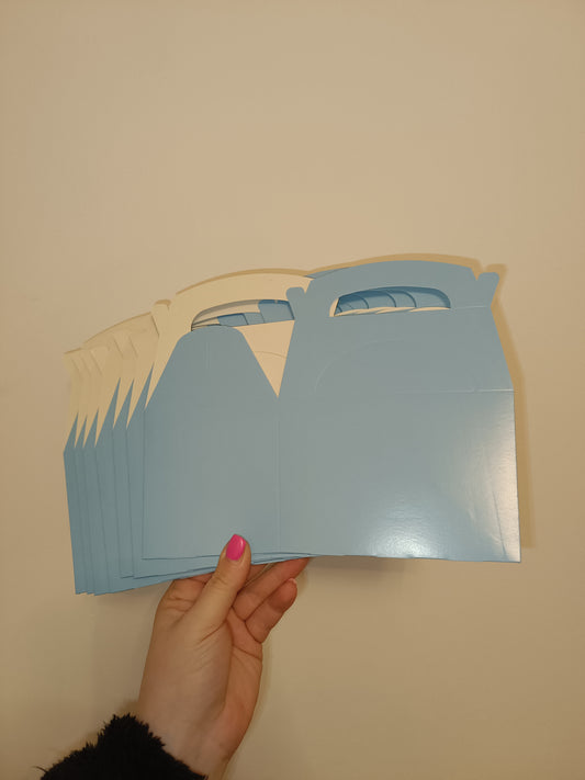 SALE ITEM | Baby Blue Party Boxes | Party Favours