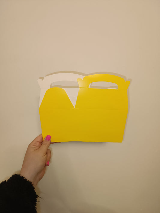 SALE ITEM | Yellow Party Boxes | Party Favours