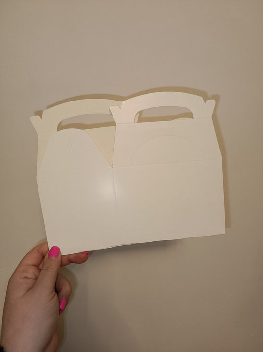 SALE ITEM | White Party Boxes | Party Favours