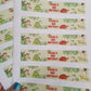 SALE - 14 x Reptile Water Bottle Labels Party Stickers | Pearl's 3rd Birthday