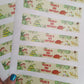 SALE - 14 x Reptile Water Bottle Labels Party Stickers | Pearl's 3rd Birthday