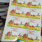 8 x Farm Party Stickers | Thank You For Coming To Theo's 2nd Birthday Party | SALE ITEM
