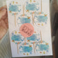 Cupcake Toppers | 15 x Marley Turns One Cupcake Toppers - Under The Sea | SALE ITEM