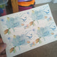 SALE | 4 x Under The Sea Rectangle Party Bag Stickers | Thanks For Celebrating Louie's Birthday