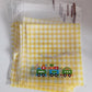 10 X train cellophane party treat bags