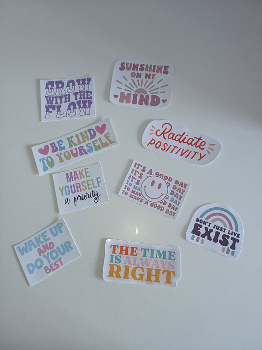 SALE | Positive Affirmation Sticker Bundle