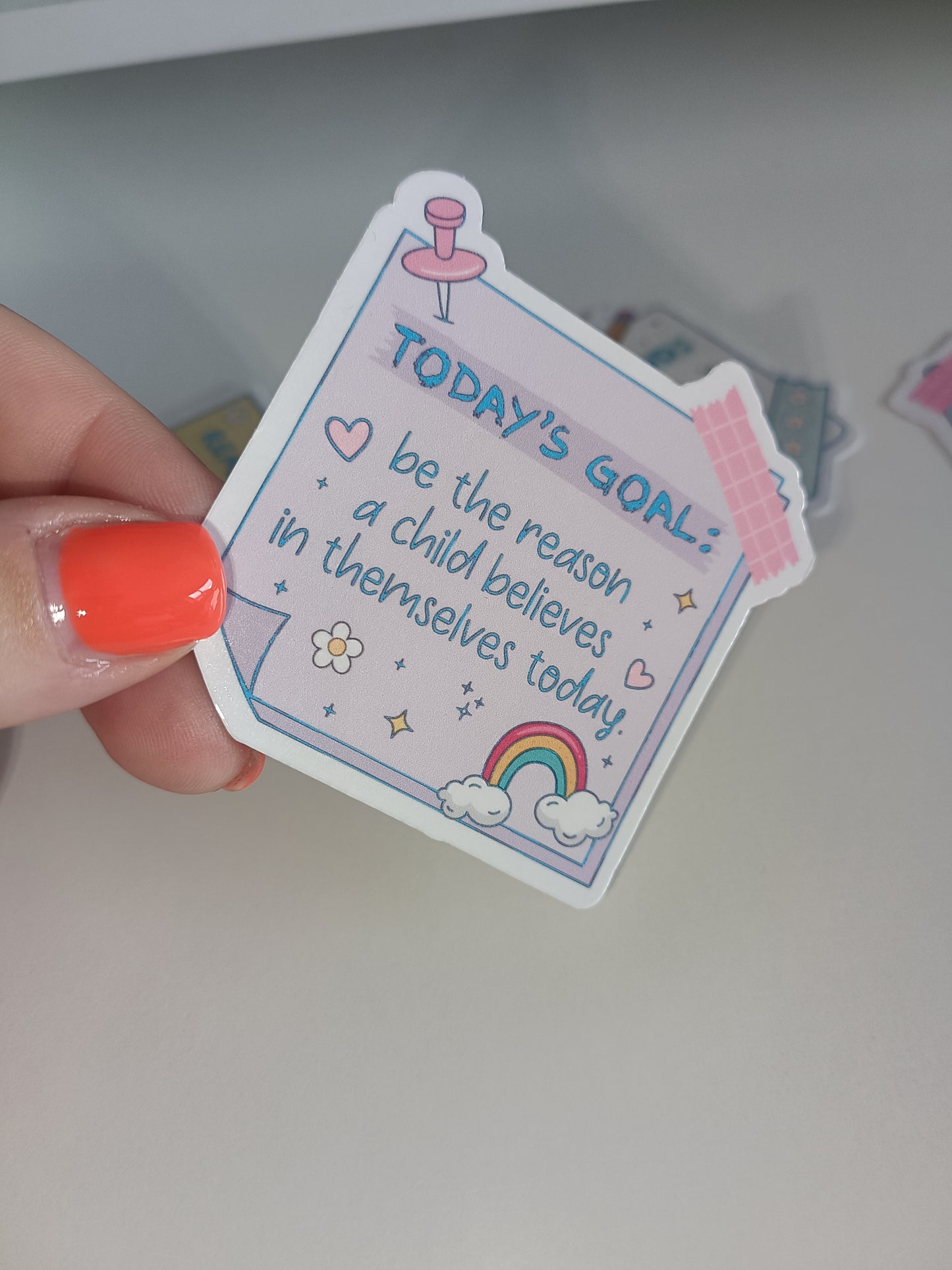 SALE | Teacher Affirmations Quotes Sticker Bundle