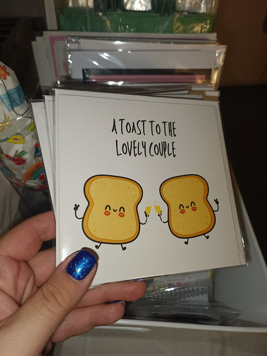 SALE | Wedding Card | A Toast To The Lovely Couple