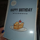 SALE - Birthday Card | Don't Eat All the Cake You fat Fu*k | Funny Birthday Card