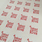 SALE - Baked with Love | Business Stickers | Sticker Sheet