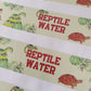 SALE - 7 x Reptile Water Reptile Label Stickers | Water Bottle Stickers | Reptile Theme