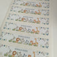 SALE - 4 x Jungle Juice Safari Animal Water Label Stickers | Water Bottle Stickers | Jungle Theme
