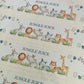 SALE - 4 x Jungle Juice Safari Animal Water Label Stickers | Water Bottle Stickers | Jungle Theme